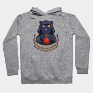 Dungeon Meowster Black Kitty Hoodie